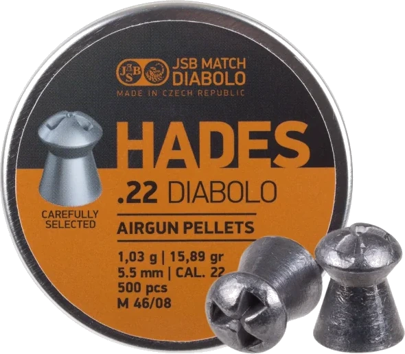 JSB Hades Pellets .22 (500 ct)