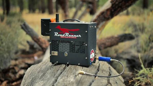 Western Airguns Road Runner Compressor | Battery Capable Portable 5000 PSI Compressor