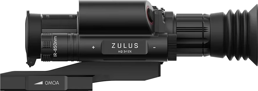 ZULUS V2 HD 5-20X Digital Night Vision Scope w/ LRF and Onboard Ballistics